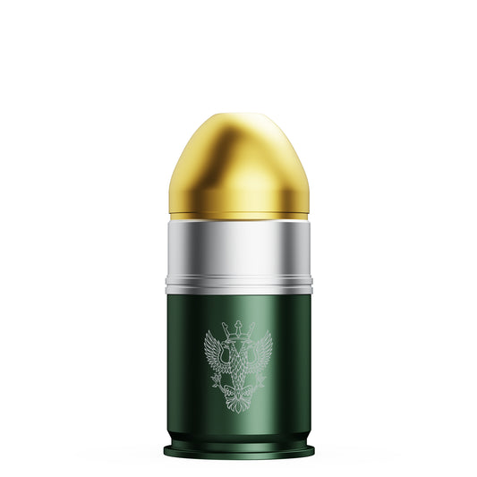 Mercians 40mm HE grenade flask