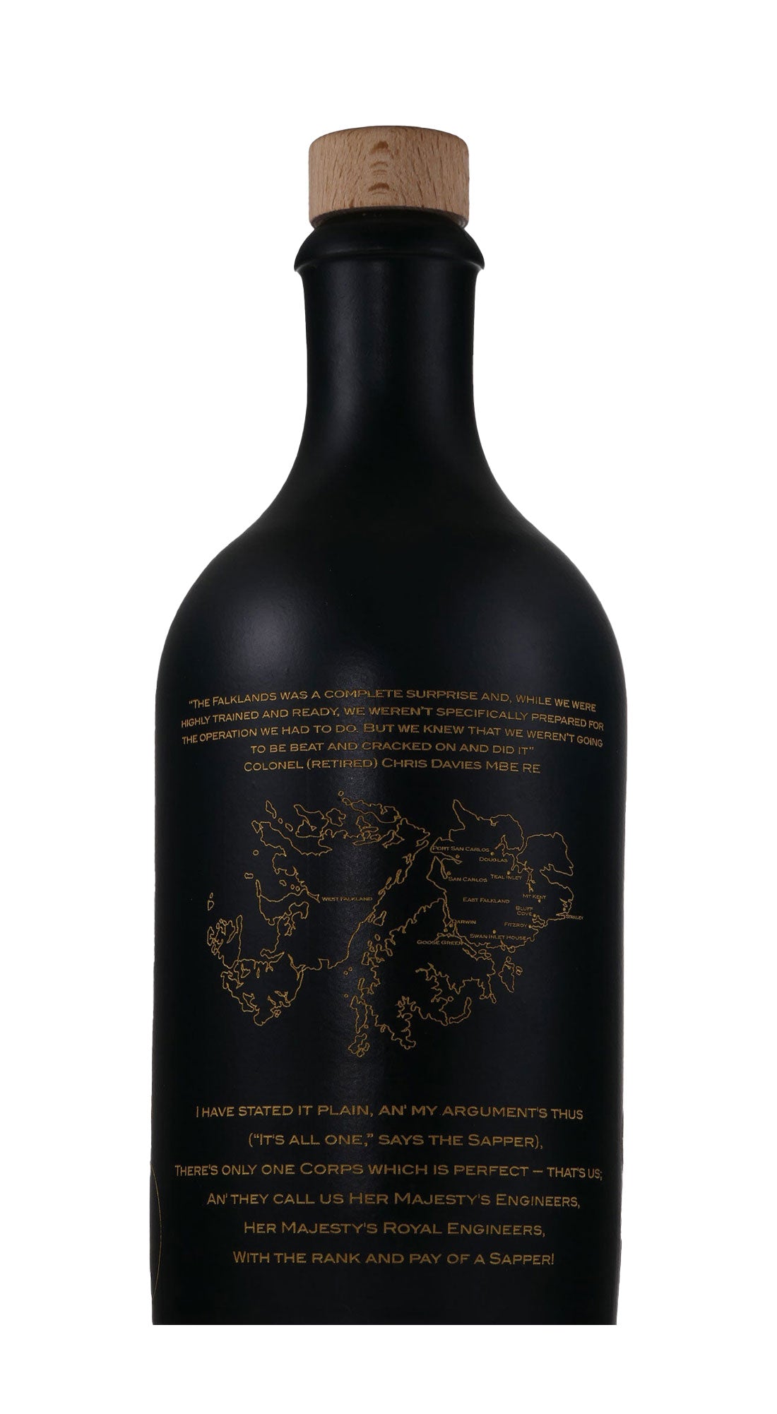 Sappers Premium Dark Rum 40th Falklands Special Edition 50cl