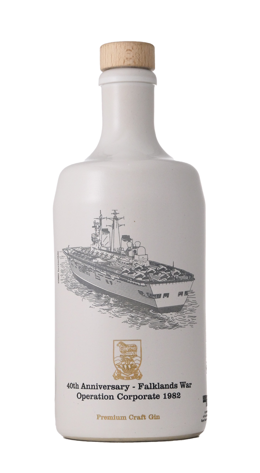 Royal Navy Falklands 40th Anniversary Premium Gin 70cl